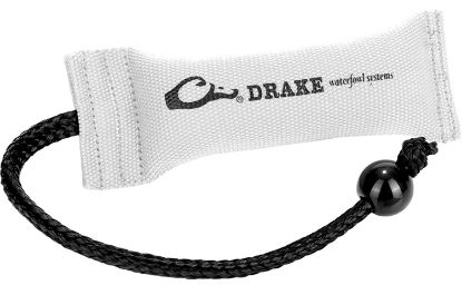 Picture of Drake Waterfowl Gd1000wht Firehose Bumper White Polyester 9" Small 