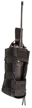 Picture of High Speed Gear 11Mac0bk Taco Multi-Access Comm Holder, Black Nylon With Bungee Pull Tongue, Fits Molle 
