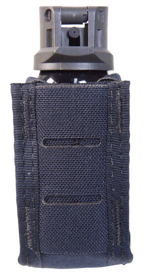 Picture of High Speed Gear 41Oc00le Taco Duty Oc Spray Pouch, Le Blue Nylon With Molle Exterior, Fits Molle, Compatible With Mk3 Oc Can 