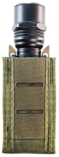 Picture of High Speed Gear 41Pt00od Taco Duty Single Pistol Mag, Od Green Nylon With Molle Exterior, Fits Molle & 2" Belt 