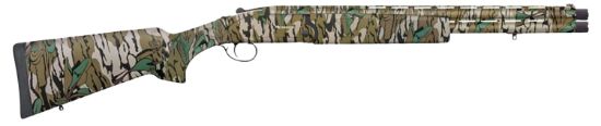 Picture of Mossberg 75485 Silver Reserve Eventide Turkey Over/Under 12 Gauge 3.5" 2Rd 20", Mossy Oak Greenleaf, Synthetic Furniture, Fiber Optic Sight, Ext. Turkey Choke 