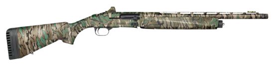 Picture of Mossberg 85169 940 Pro Turkey 12 Gauge 4+1 3" 18.50", Mossy Oak Greenleaf, Optic Cut Rec, Self-Draining Synthetic Stock With Adj. Shims, Hiviz Compsight Fiber Optic Sight, Includes Holosun Red Dot 