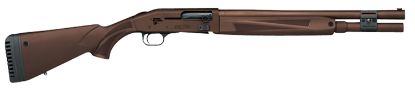 Picture of Mossberg 85171 940 Pro Thunder Ranch 12 Gauge 3" 7+1 18.50" Cylinder Bore, Patriot Brown, Optic Cut Rec, Synthetic Furniture With Qd Sling Mounts, Adj. Shim Stock, Fiber Optic Sight 