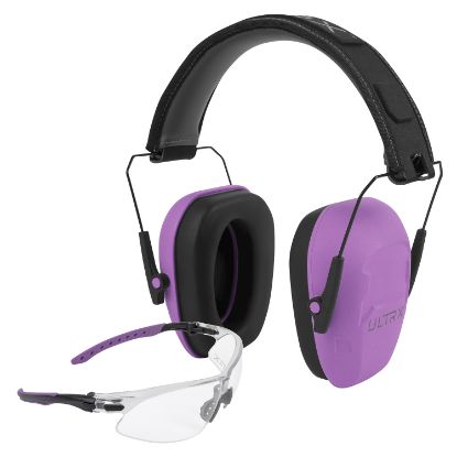 Picture of Allen 4155 Shield Ear & Eye Protection Combo 23 Db Plum 