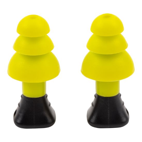 Picture of Allen 4122 Silicone Ear Plugs 26 Db Yellow 5 Pair 