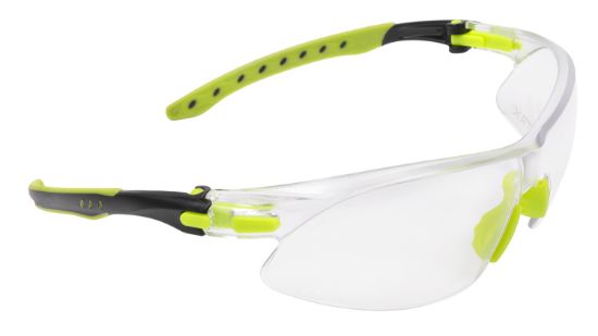 Picture of Allen 4140 Keen Safety Glasses Youth Clear Lens Lime Green Frame 