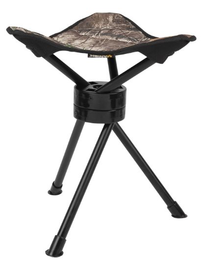 Picture of Vanish 5913 Swivel Tripod Stool Realtree Edge Steel 