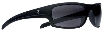 Picture of Browning 12799 Polarized Shooting Glasses Adult Clear Lens Polycarbonate Black Frame 
