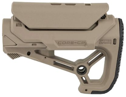 Picture of Fab Defense Fxglcorescpt Gl-Core S Cp-Cqb Optimized Combat Stock Flat Dark Earth 