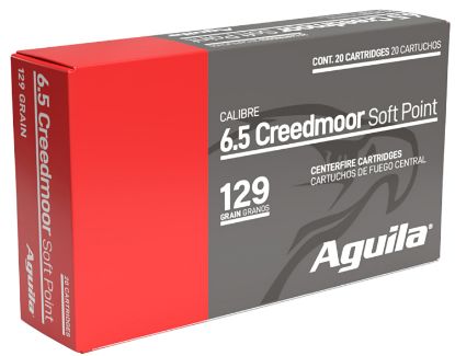 Picture of Aguila 81489Ag 6.5Creedmoor 129Gr Interlock Boat Tail Soft Point 20 Per Box/10 Case 