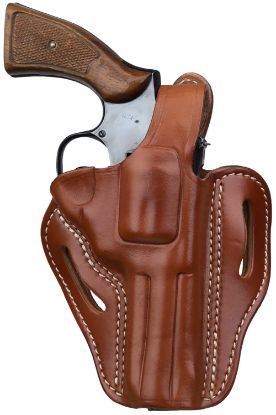 Picture of 1791 Gunleather Rvhx2cbrr Rvhx-2 Owb Size 02 Classic Brown Leather Fits Up To 4" Barrel, K/L-Frame, Belt Slide Right Hand 