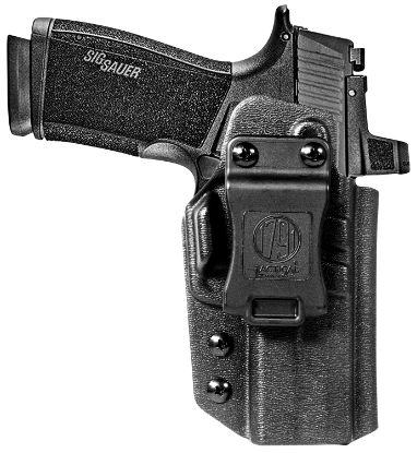 Picture of 1791 Gunleather Taciwbp365xmblkr Tactical Iwb Black Kydex Compatible W/ P365-X Macro Belt Clip Right Hand 