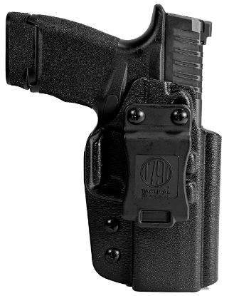 Picture of 1791 Gunleather Taciwbhcproblkr Tactical Iwb Black Kydex Compatible W/ Springfield Hellcat Pro Belt Clip Right Hand 