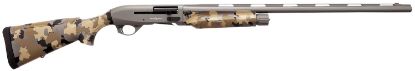 Picture of T R Imports A21228os2 Alpha 2 12 Gauge 3" 4+1 28" Gray Cerakote Chrome Lined Vent Rib Barrel & Steel Receiver, Old School Camo Synthetic Fixed Stock 