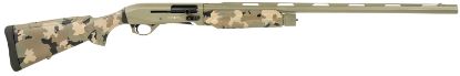 Picture of T R Imports A21228os3 Alpha 2 12 Gauge 3" 4+1 28" Green Cerakote Chrome Lined Vent Rib Barrel & Steel Receiver, Old School Camo Synthetic Fixed Stock 