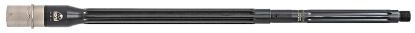 Picture of Faxon Firearms 10B810r20fhq5rnp3 Match Series 308 Win 20" Heavy Fluted/Target Crown Qpq Black Nitride 416R Stainless Steel Barrel, Fits Ar10 