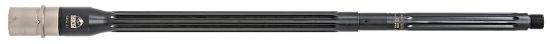 Picture of Faxon Firearms 10B810r20fhq5rnp3 Match Series 308 Win 20" Heavy Fluted/Target Crown Qpq Black Nitride 416R Stainless Steel Barrel, Fits Ar10 