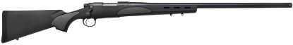 Picture of Remington Firearms (New) R84224 700 Sps Varmint Full Size 6.5 Creedmoor 4+1 26" Matte Black Heavy Threaded Barrel, Drilled & Tapped Steel Receiver, Black Fixed W/Beavertail Forend Synthetic Stock 