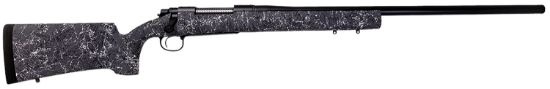 Picture of Remington Firearms (New) R84175 700 Long Range Full Size 7Mm Rem Mag 3+1 26" Matte Black Heavy Threaded Barrel, Drilled & Tapped Steel Receiver, Grey W/Black & White Web Hs Precision Synthetic Stock 