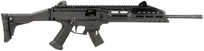 Picture of Cz-Usa 91368 Scorpion Evo 3 22 Lr 10+1 16" Black Threaded Steel Barrel, Picatinny Rail Receiver, M-Lok Handguards, Black Folding/Telescoping Stock, Black Polymer Grips 