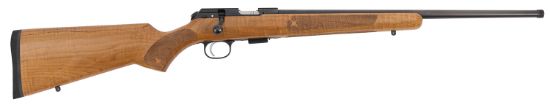 Picture of Cz-Usa 02396 Cz 457 American 22 Lr 5+1 20" Black Nitride Steel Threaded Barrel, Aaaa Maple Wood Stock 