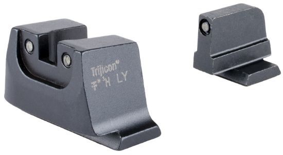 Picture of Trijicon Sa240c601150 Suppressor/Optic Height Sights-M&P C.O.R.E Black Green Tritium Black Outline Front Sight Green Tritium Black Outline Rear Sight 