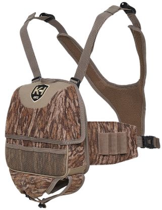 Picture of Moultrie Kht0103 Run N Gun Turkey Vest Chest Mossy Oak Bottomland 