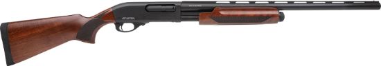 Picture of Rock Island Pa12mnl26 Pa12 Waterfowl 12 Gauge Pump 3.5" 4+1, 2" Black Anodized Smooth Bore/Vent Rib Barrel & Receiver, Fixed Walnut Wood Stock 