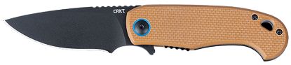 Picture of Crkt 7910 P.S.D. Ii 3.03" Folding Drop Point Plain Black Edp Aus-10 Blade, Coyote Tan Textured G10 Handle 