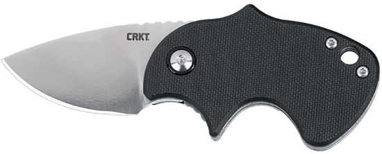 Picture of Crkt 7930 Orca Compact 1.79" Folding Plain Satin D2 Steel Blade, Black Grn Handle 