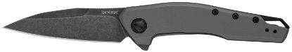 Picture of Kershaw 1815 Sanctum Edc 2.98" Folding Wharncliffe Blackwash 8Cr13mov Ss Blade, Gray Pvd Stainless Steel Handle 