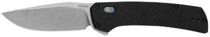 Picture of Kershaw 2047 Layup 3.40" Folding Drop Point Plain Stonewashed D2 Steel, Blade Black Gfn Handle 