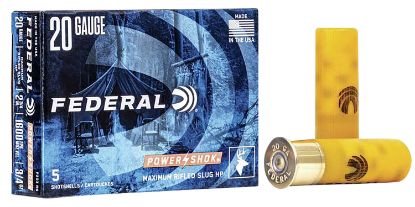 Picture of Federal P152ft 20 Gauge 2.75" Slug Shot 5 Per Box/ 10 Cs 