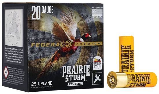 Picture of Federal Pfx126fs4 20 Gauge 2.75" 1 1/4 Oz 25 Per Box/ 10 Case 