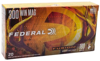 Picture of Federal F300wtfs3 Fusion 300 Win Mag 180 Gr 20 Per Box/ 10 Case 