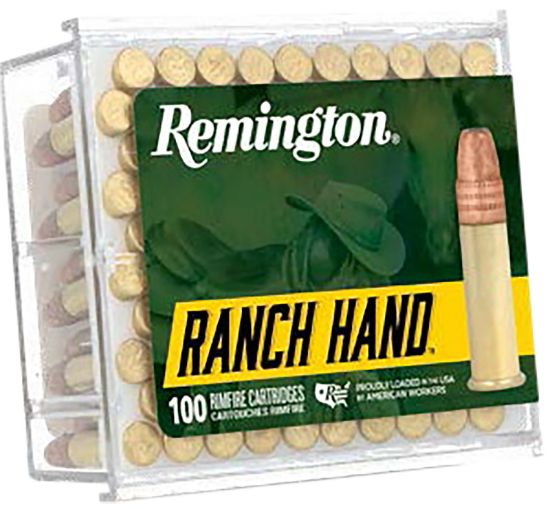 Picture of Remington Ammunition R21263 Ranch Hand 22 Lr 42 Gr Plated Lead Round Nose 100 Per Box/ 50 Case 