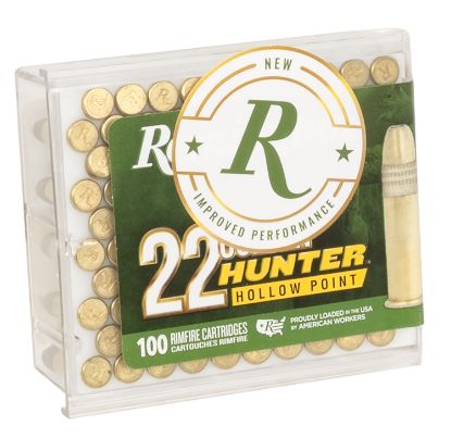 Picture of Remington Ammunition R21251 Golden Hunter 22 Lr 40 Gr Plated Hollow Point 100 Per Box/ 50 Case 