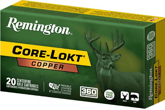 Picture of Remington Ammunition R20061 360 Buckhammer 160 Gr Core Lokt Tipped 20 Per Box/ 10 Case 