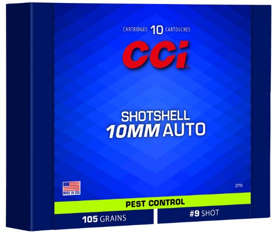 Picture of Cci 3710 Pest Control 10Mm Auto 105 Gr 10 Per Box/ 20 Case 