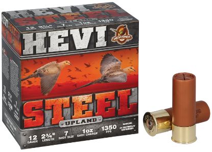 Picture of Hevi-Shot Hs61266 Upland 12 Gauge 2.75" 1 Oz 6 Shot 25 Per Box/ 10 Case 