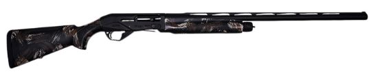 Picture of Weatherby Xmm1228smg Sorix Full Size 12 Gauge Semi-Auto 3.50" 2+1 28" Black Cerakote Vent Rib Barrel & Drilled & Tapped Steel Receiver, Midnight Marsh Synthetic Stock W/Adj Shim, Ambidextrous 