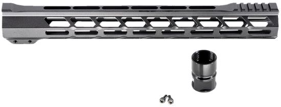 Picture of Anderson G2k066m215 M-Lok Handguard 15" Low Mass Black Anodized 