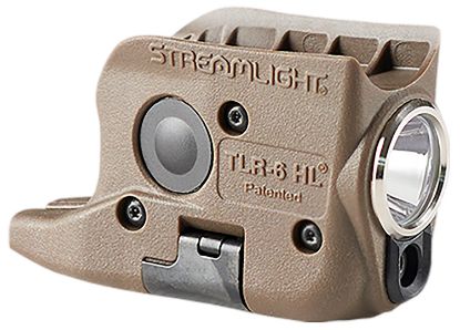 Picture of Streamlight 69341 Tlr-6 Hl Gun Light Flat Dark Earth 300 Lumens White Led/Red Laser Glock 42/43/43X/48 