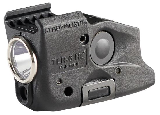 Picture of Streamlight 69343 Tlr-6 Hl Gun Light Black 300 Lumens White Led/Red Laser Glock Gen 3/4/5 