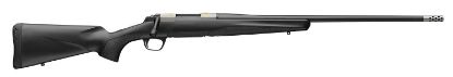 Picture of Browning 035601211 X-Bolt Hunter Full Size 243 Win 4+1 22" Matte Blued Sporter Sr Barrel, Matte Gray Drilled & Tapped/X-Lock Mount Stainless Steel Receiver, Black Fixed Composite Stock 