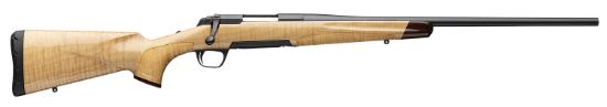 Picture of Browning 035606211 X-Bolt Full Size 243 Win 4+1 22" Matte Blued Sporter Barrel, Drilled & Tapped/X-Lock Mount Steel Receiver, Satin Aa Maple Fixed Wood Stock 