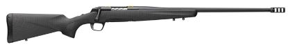 Picture of Browning 035602211 X-Bolt Pro Full Size 243 Win 4+1 22" Matte Blued Fluted Sporter Sr Barrel, Blued Drilled & Tapped/X-Lock Mount Steel Receiver, Black Fixed Synthetic Stock 