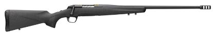 Picture of Browning C35602297 X-Bolt Pro Full Size 300 Prc 3+1 26" Matte Blued Fluted Sporter Sr Barrel, Blued Drilled & Tapped/X-Lock Mount Steel Receiver, Black Fixed Synthetic Stock 