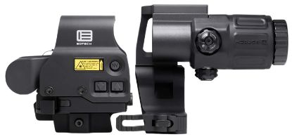 Picture of Eotech Hhsstc Hhsstc Exps3-0 & G33 Magnifier Matte Black 1X/3X 1.20" X 0.85" 1 Moa Red Dot/68 Moa Red Ring 