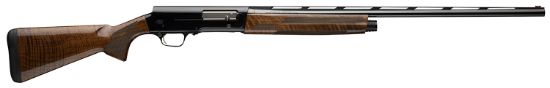 Picture of Browning 0118006004 A5 Hunter 20 Gauge Semi-Auto 3" 4, 2 3/4" Shells 28" High Gloss Blued Vent Rib Barrel, Gloss Black Anodized Aluminum Receiver, Adjustable Lop & Shim Gloss Turkish Walnut Wood Stock